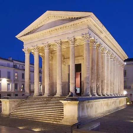 דירה Le D'auguste- Coeur De Nimes-chaleureux-emplacement Ideal נים